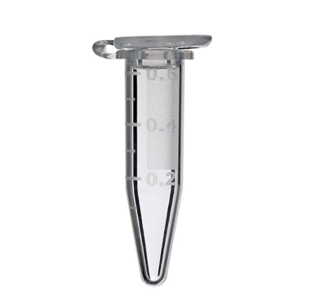 1.5 mL NoStick® Graduated Microcentrifuge Tube, Clear, Sterile - 250/pk, 10 pk/cs