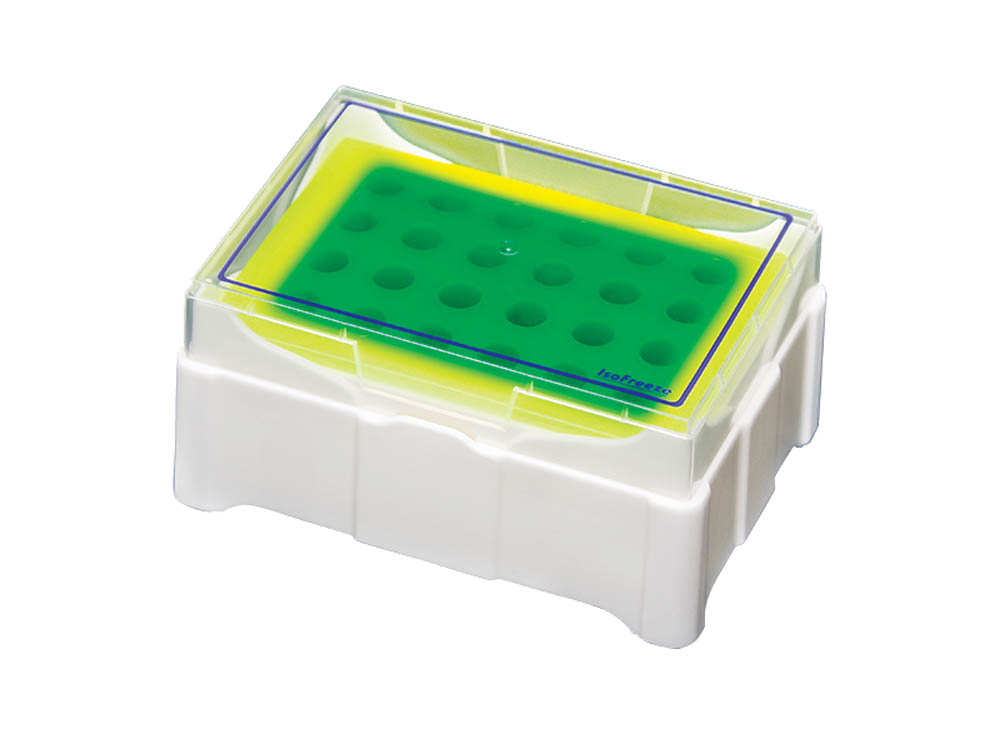 IsoFreeze® MCT Color-Changing Rack, Green to Yellow, <4°C to3.5 hours - 1 rack/unit